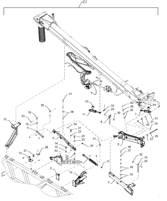 47753128 - Гидравлический цилиндр
